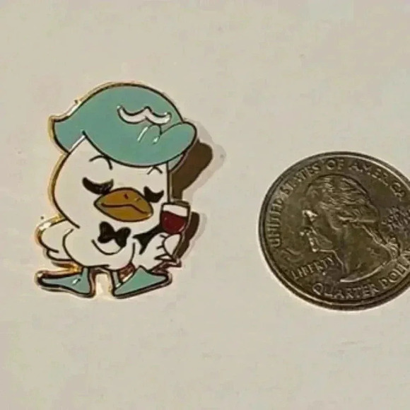 Gentleman Quaxly Enamel Pin – Dapper Pokémon Water-Type Collectible! - Picture 3 of 3